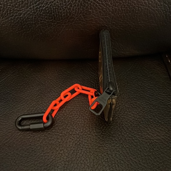 Louis Vuitton x Virgil Abloh Monogram logo Solar Ray Key coin pouch wallet NEW - Picture 8 of 14